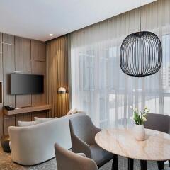 Отель Courtyard by Marriott Al Barsha, Dubai ОАЭ, Дубай - отзывы, цены и фото номеров - забронировать отель Courtyard by Marriott Al Barsha, Dubai онлайн комната для гостей фото 5