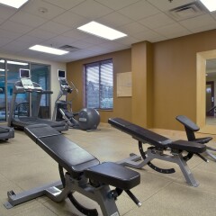 Отель Hilton Garden Inn Columbus-University Area фитнесс-зал