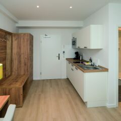 Апартаменты Apartment Düsseldorf Nord в номере