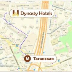 Отель Dynasty Москва городской автобус