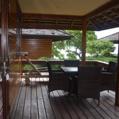 Отель Moorea Golf Lodge балкон