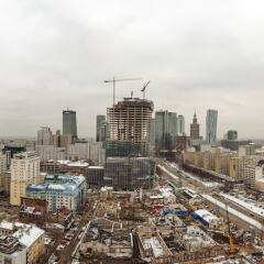 Отель P&O Apartments Plac Europejski 3 Польша, Варшава - отзывы, цены и фото номеров - забронировать отель P&O Apartments Plac Europejski 3 онлайн балкон