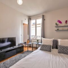 Апартаменты 83 - Classy Apartment Paris Le Marais Париж комната для гостей