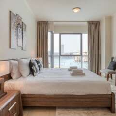 Отель Premium Apt - Full Burj Khalifa & Fountain View! Дубай комната для гостей