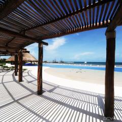 Отель Amara Cancun Beachfront Condos Мексика, Канкун - отзывы, цены и фото номеров - забронировать отель Amara Cancun Beachfront Condos онлайн пляж
