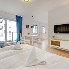 Отель Apartinfo Chmielna Park Apartments Польша, Гданьск - отзывы, цены и фото номеров - забронировать отель Apartinfo Chmielna Park Apartments онлайн комната для гостей фото 4