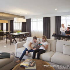 Отель Fraser Residence Orchard интерьер отеля фото 2