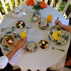 Отель Simpson House Inn США, Санта-Барбара - отзывы, цены и фото номеров - забронировать отель Simpson House Inn онлайн питание фото 2