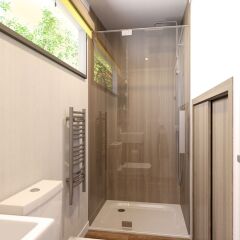 Отель Stranda Booking ванная фото 2