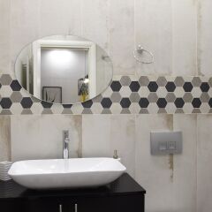 Отель Alpinia Deluxe Apt (Must) Греция, Салоники - отзывы, цены и фото номеров - забронировать отель Alpinia Deluxe Apt (Must) онлайн ванная фото 2