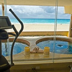 Отель Sunset Fishermen Beach Resort Плая-дель-Кармен фитнесс-зал фото 4