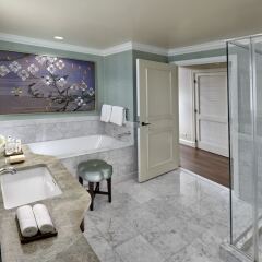 Отель Mandarin Oriental, Washington D.C. США, Вашингтон - отзывы, цены и фото номеров - забронировать отель Mandarin Oriental, Washington D.C. онлайн ванная