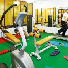 Hotel Sporting Baia Джардини Наксос фитнесс-зал