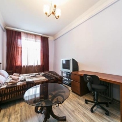 Гостиница Moscowcentre Kutuzovsky Apartments в Москве отзывы, цены и фото номеров - забронировать гостиницу Moscowcentre Kutuzovsky Apartments онлайн Москва комната для гостей фото 5