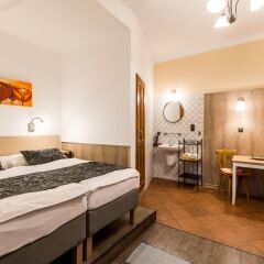 Отель Aparthotel Davids Чехия, Прага - отзывы, цены и фото номеров - забронировать отель Aparthotel Davids онлайн комната для гостей фото 5