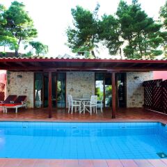 Отель Alia Palace Luxury Hotel and Villas Греция, Пефкохори - 1 отзыв об отеле, цены и фото номеров - забронировать отель Alia Palace Luxury Hotel and Villas онлайн фото 7