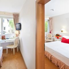 Отель Hôtel des Horlogers Швейцария, План-лез-Уат - 1 отзыв об отеле, цены и фото номеров - забронировать отель Hôtel des Horlogers онлайн комната для гостей фото 5
