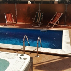 Hotel Prestige Римини бассейн