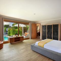 Отель XXL Seminyak Sunset Boutique Villa Индонезия, Кута - отзывы, цены и фото номеров - забронировать отель XXL Seminyak Sunset Boutique Villa онлайн комната для гостей фото 5