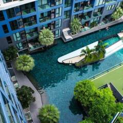 Отель Acqua Condo Jomtien Паттайя балкон
