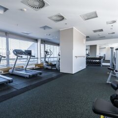 Отель Courtyard By Marriott Pilsen Пльзень фитнесс-зал фото 4