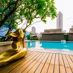 Апартаменты Ocean Plaza(Apartment) Гуанчжоу бассейн