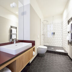 Отель Melter Hotel & Apartments Германия, Нюрнберг - отзывы, цены и фото номеров - забронировать отель Melter Hotel & Apartments онлайн ванная фото 2