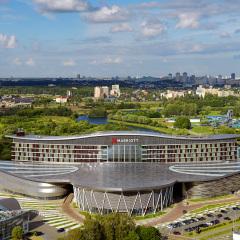 Гостиница Minsk Marriott балкон