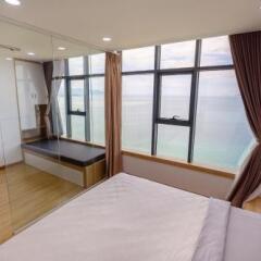 Апартаменты Sunrise Ocean View Apartment Студия с различными типами кроватей фото 23