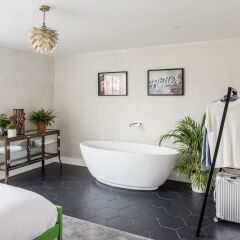 Отель The Lanes Residence Великобритания, Брайтон - отзывы, цены и фото номеров - забронировать отель The Lanes Residence онлайн ванная фото 2
