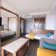 Отель Sandos Benidorm Suites - All Inclusive Испания, Бенидорм - отзывы, цены и фото номеров - забронировать отель Sandos Benidorm Suites - All Inclusive онлайн комната для гостей