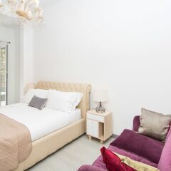 Отель Rental in Rome Augustus Terrace Deluxe комната для гостей
