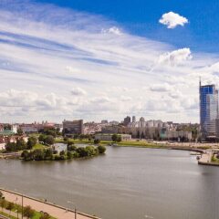 Отель HOME APART Storozhovskaya 8 street Минск приотельная территория