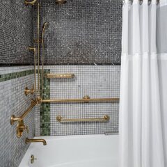 Отель Le Meridien New York, Central Park США, Нью-Йорк - 1 отзыв об отеле, цены и фото номеров - забронировать отель Le Meridien New York, Central Park онлайн ванная фото 2