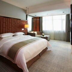 Отель Ramada Plaza Shanghai Pudong Airport Китай, Шанхай - отзывы, цены и фото номеров - забронировать отель Ramada Plaza Shanghai Pudong Airport онлайн комната для гостей фото 3