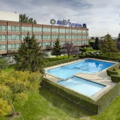 Отель Meliá Barajas Испания, Мадрид - отзывы, цены и фото номеров - забронировать отель Meliá Barajas онлайн бассейн фото 3