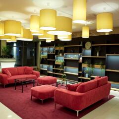 Отель Novotel Poznan Malta Польша, Познань - 4 отзыва об отеле, цены и фото номеров - забронировать отель Novotel Poznan Malta онлайн интерьер отеля фото 3