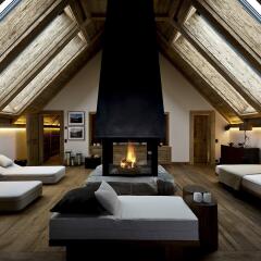 Отель The Alpina Gstaad комната для гостей фото 2
