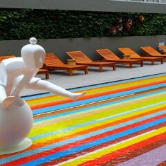 Отель ibis Styles Bangkok Khaosan Viengtai Бангкок бассейн
