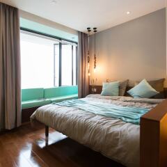 Отель MORE Residence Guangzhou Huaqiaoxincun комната для гостей фото 5