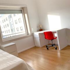 Отель With 3 Bedrooms in Lisboa, With Wonderful City View, Balcony and Wifi - 20 km From the Beach Португалия, Лиссабон - отзывы, цены и фото номеров - забронировать отель With 3 Bedrooms in Lisboa, With Wonderful City View, Balcony and Wifi - 20 km From the Beach онлайн комната для гостей фото 3