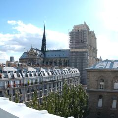 Отель Hôtel Hospitel Париж балкон