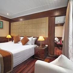 Отель Pelican Halong Cruise Вьетнам, Халонг - отзывы, цены и фото номеров - забронировать отель Pelican Halong Cruise онлайн комната для гостей фото 3