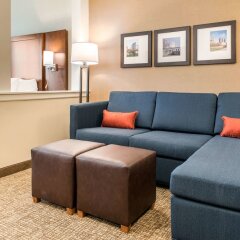 Отель Comfort Suites Columbus Airport США, Колумбус - отзывы, цены и фото номеров - забронировать отель Comfort Suites Columbus Airport онлайн комната для гостей фото 2