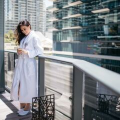Отель SLS LUX Brickell балкон