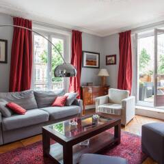 Отель onefinestay - Batignolles Apartments Франция, Париж - отзывы, цены и фото номеров - забронировать отель onefinestay - Batignolles Apartments онлайн комната для гостей фото 5