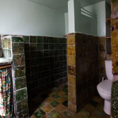 Отель Ecolodge - La Palmeraie Марокко, Уарзазат - отзывы, цены и фото номеров - забронировать отель Ecolodge - La Palmeraie онлайн ванная фото 2