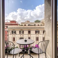 Отель Colonna Suite Holy Stair Италия, Рим - отзывы, цены и фото номеров - забронировать отель Colonna Suite Holy Stair онлайн балкон