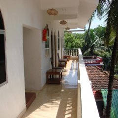 Отель Mandrem Retreat Индия, Северный Гоа - отзывы, цены и фото номеров - забронировать отель Mandrem Retreat онлайн балкон