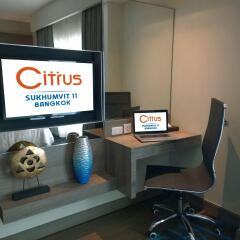 Отель Citrus Sukhumvit 11 Bangkok by Compass Hospitality Таиланд, Бангкок - 3 отзыва об отеле, цены и фото номеров - забронировать отель Citrus Sukhumvit 11 Bangkok by Compass Hospitality онлайн интерьер отеля